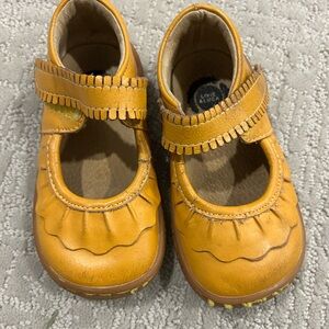Livie and Luca Mary Jane yellow shoes